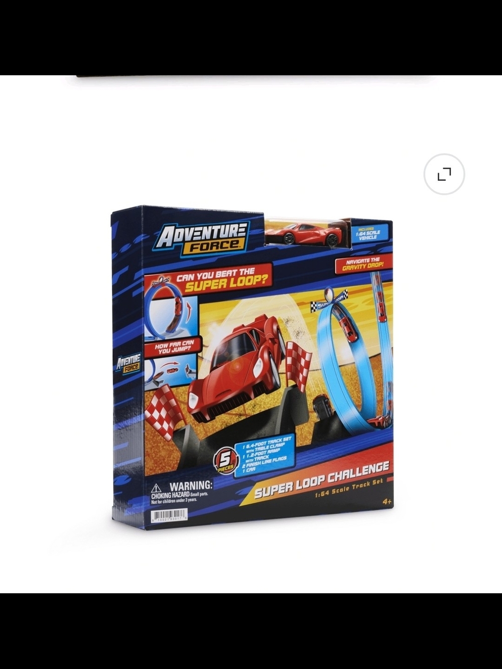 Adventure Force Super Loop Challenge Vehicle Playset, Children Ages 4+